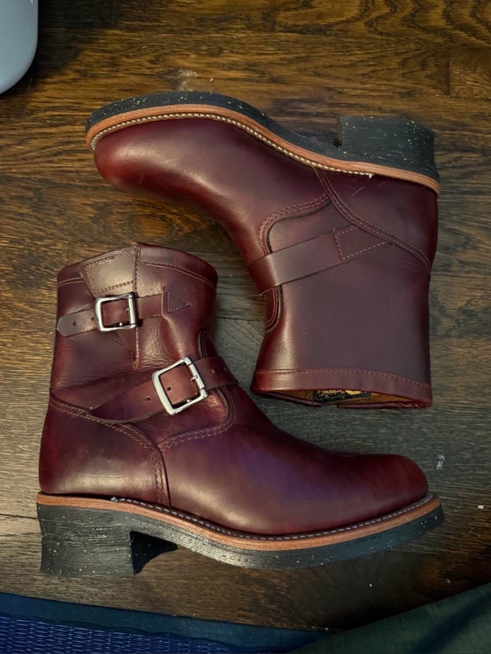 Chippewa engineer boots